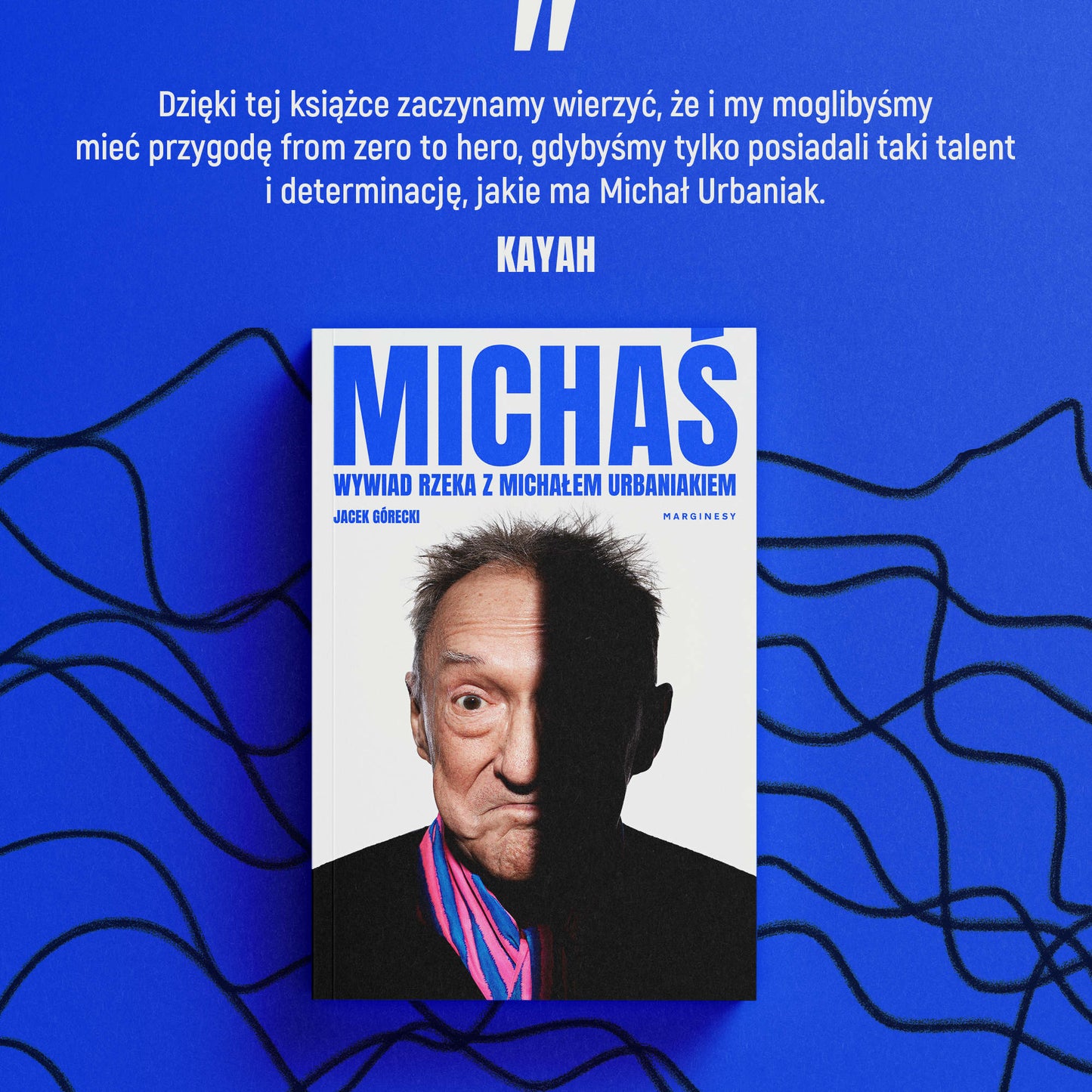 [PL] MICHAŚ. Wywiad rzeka z Michałem Urbaniakiem - książka z autografem