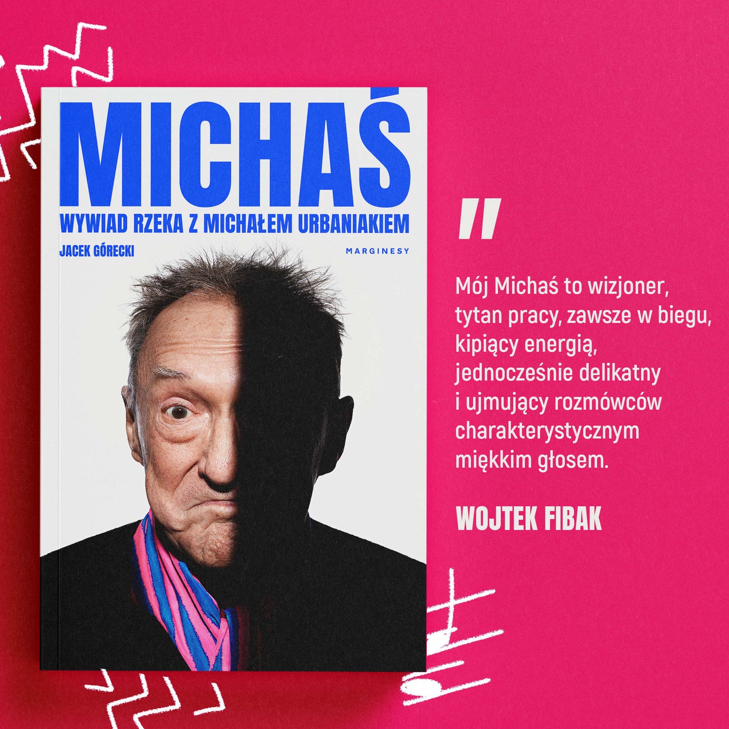 [PL] MICHAŚ. Wywiad rzeka z Michałem Urbaniakiem - książka z autografem